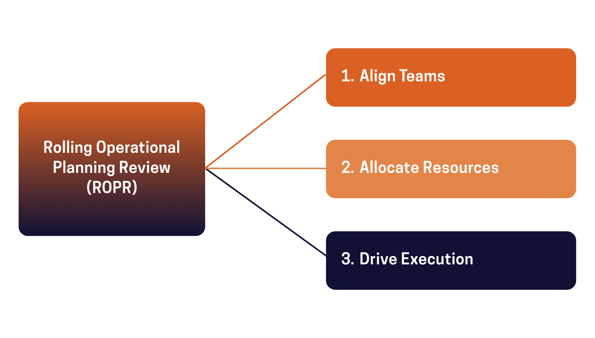Strategy Execution - Rolling Operational Planning Review Outputs
